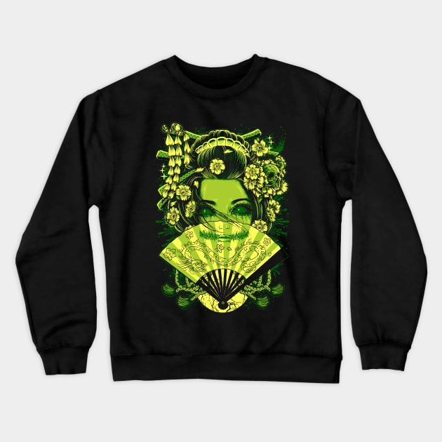 Death Gaze Crewneck Sweatshirt by KawaiiDread